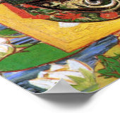 Vincent Van Gogh - The Courtesan - Japanese Geisha Poster (Ecke)