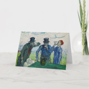 Vincent van Gogh - The Drinkers, after Daumier Karte