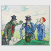 Vincent Van Gogh The Drinkers Fine Art Geschenkpapier (Flach)
