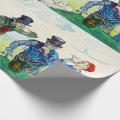Vincent Van Gogh The Drinkers Fine Art Geschenkpapier (Ecke)
