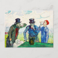 Vincent Van Gogh The Drinkers Fine Art