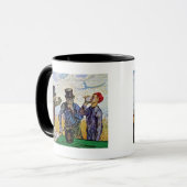 Vincent Van Gogh - The Drinkers - Fine Art Tasse (Vorderseite Links)