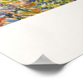 Vincent van Gogh The Garden New Orleans Club Poster (Ecke)