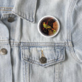Vincent Van Gogh - The Green Parrot Bird Lover Art Button (Beispiel)