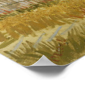 Vincent Van Gogh, The Harvest, De Oogst Poster (Ecke)