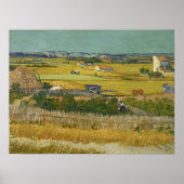 Vincent Van Gogh, The Harvest, De Oogst Poster (Vorne)