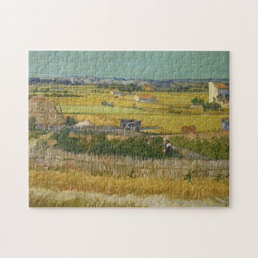 Vincent Van Gogh, The Harvest, De Oogst Puzzle (Horizontal)