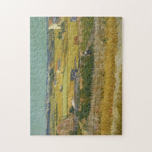 Vincent Van Gogh, The Harvest, De Oogst Puzzle (Vertikal)