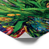 Vincent Van Gogh - The Iris - Blume Lover Pop Art Poster (Ecke)