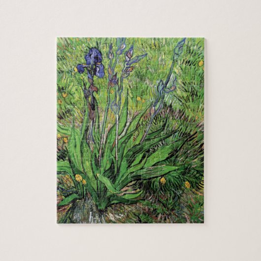 Vincent Van Gogh - The Iris Nature Lover Kunst Puzzle (Vertikal)