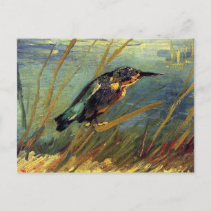 Vincent Van Gogh - The Kingfisher - Bird Lover Art Postkarte