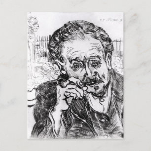 Vincent van Gogh   The Man with the Pipe Postkarte