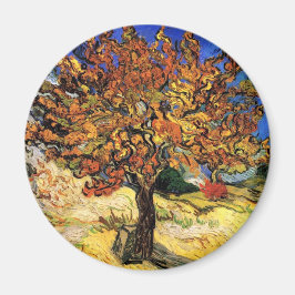 Vincent Van Gogh - The Mulberry Tree Fine Art Magnet