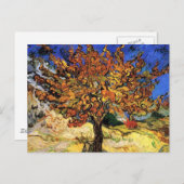 Vincent Van Gogh - The Mulberry Tree Fine Art Postkarte (Vorne/Hinten)