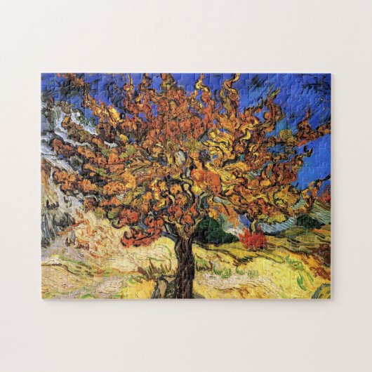 Vincent Van Gogh - The Mulberry Tree Fine Art Puzzle (Horizontal)