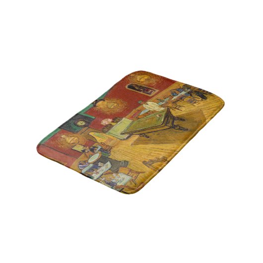 Vincent van Gogh - The Night Café Badematte (Schrägansicht)