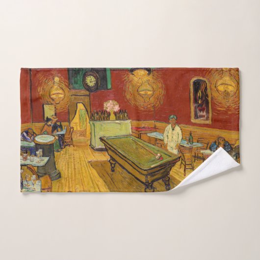 Vincent van Gogh - The Night Café Badhandtuch Set (Handtuch)