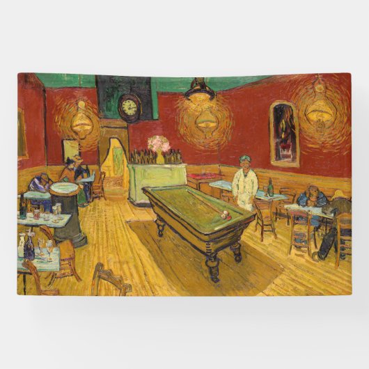 Vincent van Gogh - The Night Café Banner (Horizontal)