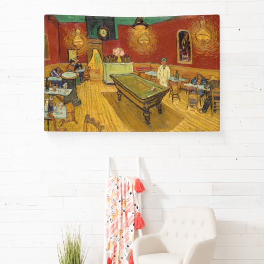 Vincent van Gogh - The Night Café Banner (InSitu)