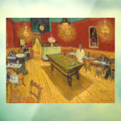 Vincent van Gogh - The Night Café Fensteraufkleber (Blatt 3)