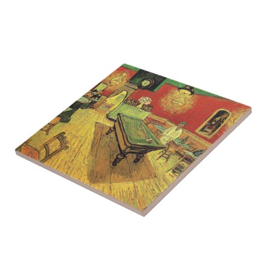 Vincent Van Gogh - The Night Café Fliese (Seite)