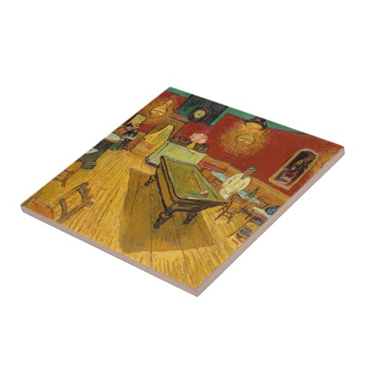 Vincent van Gogh - The Night Café Fliese (Seite)