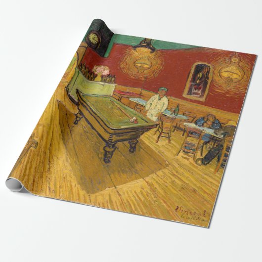 Vincent van Gogh - The Night Café Geschenkpapier (Ungerollt)