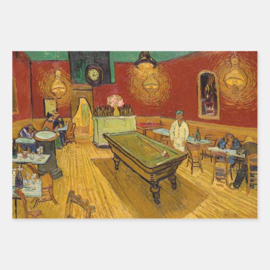 Vincent van Gogh - The Night Café Geschenkpapier Set (Vorderseite 3)