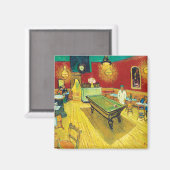 Vincent Van Gogh The Night Cafe (Le café de nuit) Magnet (Vorderseite/Rückseite)