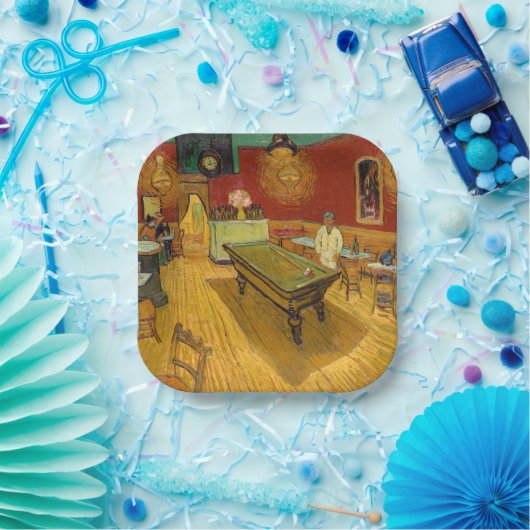 Vincent van Gogh - The Night Café Pappteller (Party)