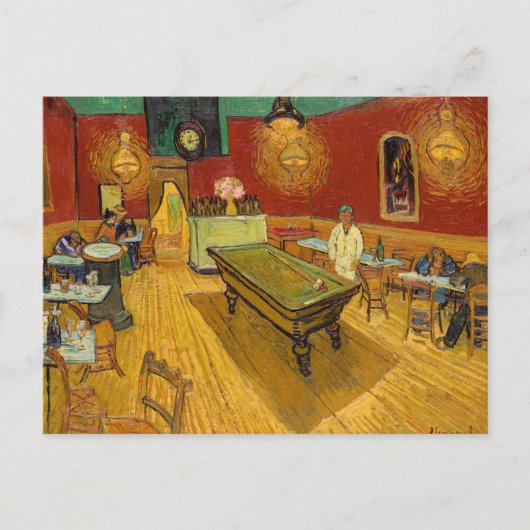 Vincent van Gogh - The Night Café Postkarte (Vorderseite)