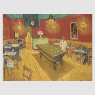 Vincent van Gogh - The Night Café Seidenpapier