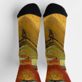Vincent van Gogh - The Night Café Socken (Oben)