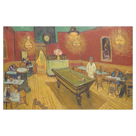 Vincent van Gogh - The Night Café Stoff (Yard (91,4 cm))