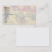 Vincent Van Gogh - The Night Café Visitenkarte (Vorne/Hinten)