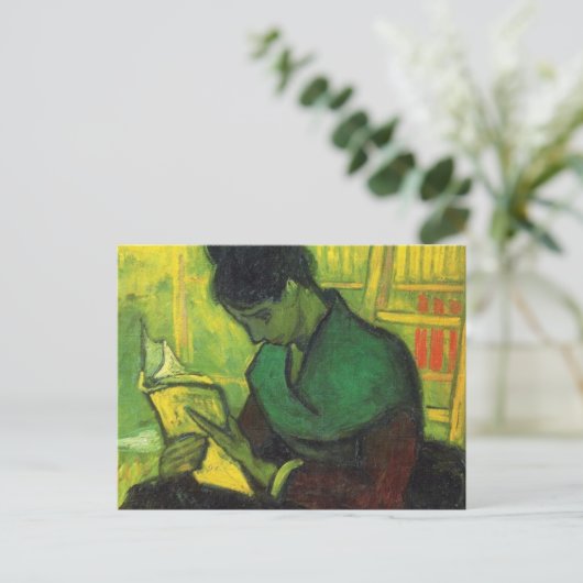 Vincent Van Gogh The Novel Reader 1888 Postkarte (Stehend Vorderseite)