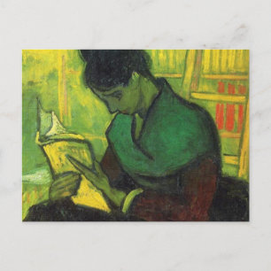 Vincent Van Gogh The Novel Reader 1888 Postkarte