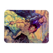 Vincent Van Gogh - The Pieta - Jesus & Virgin Mary Magnet (Horizontal)