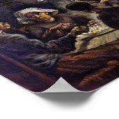 Vincent Van Gogh The Potato Eaters Fine Art Poster (Ecke)