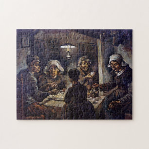 Vincent Van Gogh The Potato Eaters Fine Art Puzzle