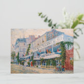 Vincent van Gogh - The Restaurant de la Sirene Einladung (Stehend Vorderseite)