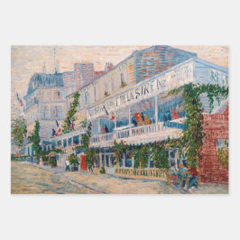 Vincent van Gogh - The Restaurant de la Sirene Geschenkpapier Set
