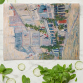 Vincent van Gogh - The Restaurant de la Sirene Geschirrtuch (Gefaltet)