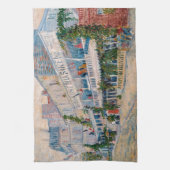 Vincent van Gogh - The Restaurant de la Sirene Geschirrtuch (Vertikal)