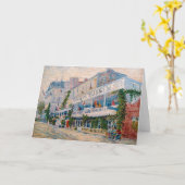 Vincent van Gogh - The Restaurant de la Sirene Karte (Gelbe Blume)