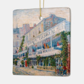 Vincent van Gogh - The Restaurant de la Sirene Keramikornament (Links)