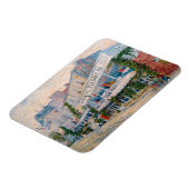 Vincent van Gogh - The Restaurant de la Sirene Magnet (Linke Seite)