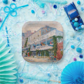 Vincent van Gogh - The Restaurant de la Sirene Pappteller (Party)