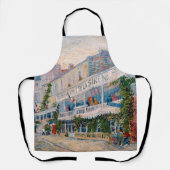 Vincent van Gogh - The Restaurant de la Sirene Schürze (Vorderseite)