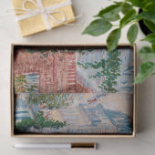 Vincent van Gogh - The Restaurant de la Sirene Seidenpapier (Geschenk)